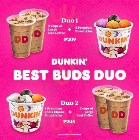 dunkin donuts delivery|Dunkin Donuts Menu Philippines (2024) — Philippine .